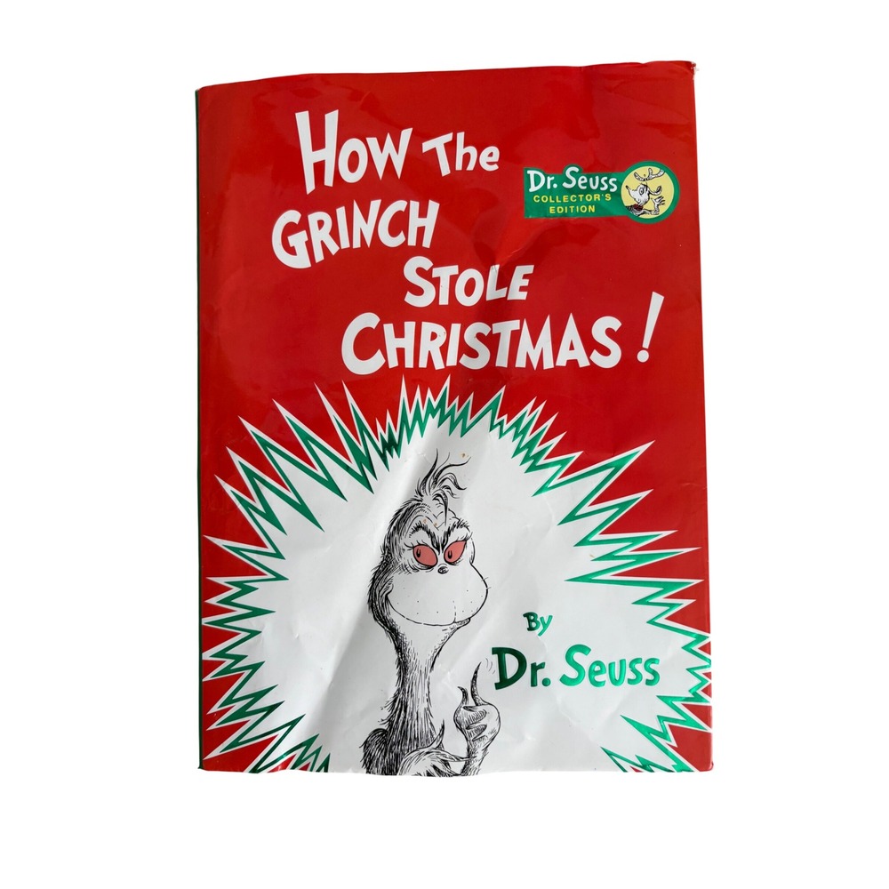 Dr Seuss How The Grinch Stole Christmas Hardcover Kohl's Cares Edition Holidays